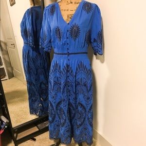 Sea New York | Blue Midi Dress